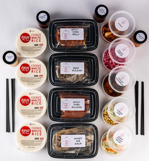 Grill Belly Korean Sampler for 4-6