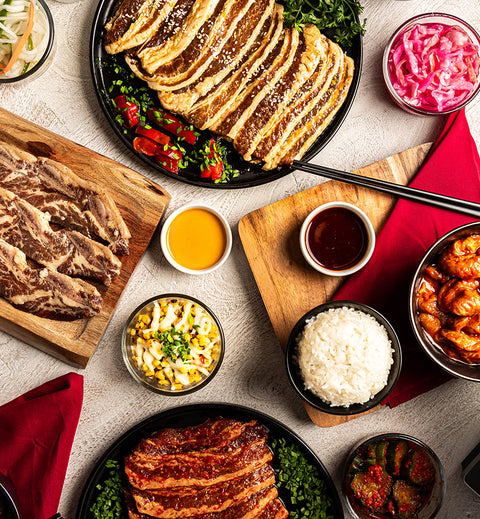 Grill Belly Korean Sampler for 4-6